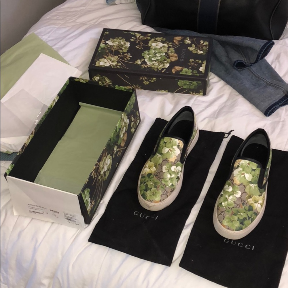 Gucci slip on shoes